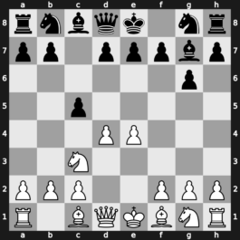 B06l - 2.d4 Bg7 3.Nc3 c5 - Pterodactyl [+0.78]