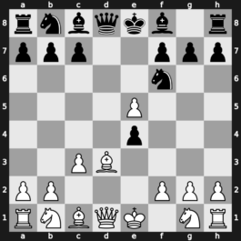 B07h - 2.d4 Nf6 3.Bd3 e5 4.c3 d5 5.dxe5 dxe4