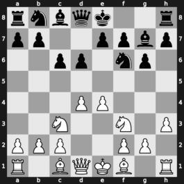 B08b - 4…Bg7 5.h3 c6 - Classical [+0.61]