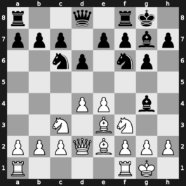 B08u - 4…Bg7 5.Be2 O-O 6.O-O Bg4 7.Be3 Nc6 8.Qd2 - Classical [+0.30]