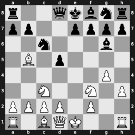 B11c - 4.h3 Bh5 5.exd5 cxd5 6.Bb5+ Nc6 7.g4 Bg6 - Two Knights [+0.63]