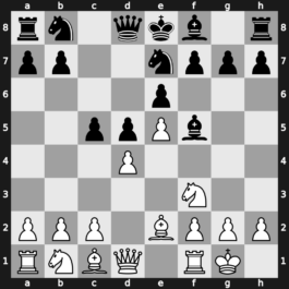 B12t - 2…d5 3.e5 Bf5 4.Nf3 e6 5.Be2 c5 6.O-O Ne7 - Advance [+0.32]