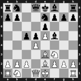 B12u - 2…d5 3.e5 Bf5 4.Nf3 e6 5.Be2 c5 6.Be3 Ne7 - Advance [+0.52]