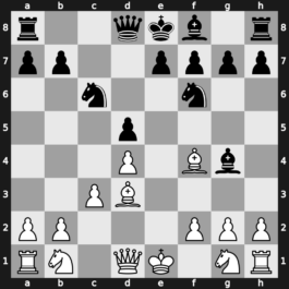 B13k - 3…cxd5 4.Bd3 Nc6 5.c3 Nf6 6.Bf4 Bg4 - Exchange Rubinstein [+0.18]
