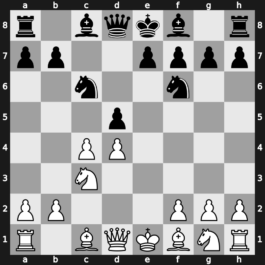 B13q - 3…cxd5 4.c4 Nf6 5.Nc3 Nc6 - Panov-Botvinnik [+0.16]
