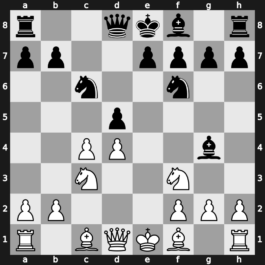 B13s - 3…cxd5 4.c4 Nf6 5.Nc3 Nc6 6.Nf3 Bg4 - Panov-Botvinnik [+0.27]