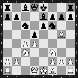 B13y - 3…cxd5 4.c4 Nf6 5.Nc3 Nc6 6.Bg5 e6 7.Nf3 Be7 - Panov-Botvinnik Normal Variation [+0.00]
