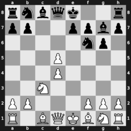 B14e - 6.cxd5 Bg7 - Panov-Botvinnik