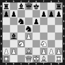 B14w - 6.Nf3 Bb4 7.cxd5 Nxd5 8.Bd2 Nc6 - Panov-Botvinnik