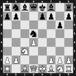 B14c - 6.cxd5 Nxd5 - Panov-Botvinnik