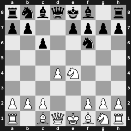 B15r - 3…dxe4 4.Nxe4 Nf6 [+0.27]