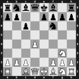 B15s - 3…dxe4 4.Nxe4 Nf6 5.Ng3 [-0.18]
