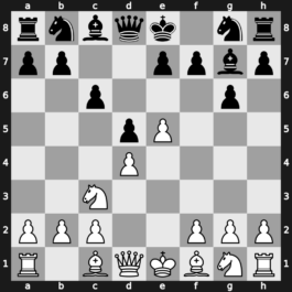 B15f - 3…g6 4.e5 Bg7 - Gurgenidze: