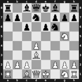 B17k - 5.Ng5 Ngf6 6.Bd3 e6 - Steinitz [+0.32]