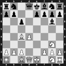 B18i - 5.Ng3 Bg6 6.Bc4 - Classical [-0.12]