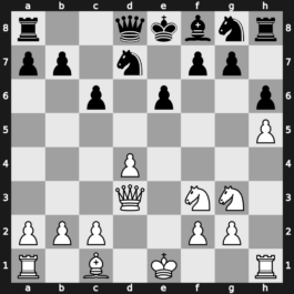 B19k - 7…Nd7 8.h5 Bh7 9.Bd3 Bxd3 10.Qxd3 e6 - Classical Spassky [+0.33]