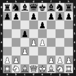 B22d - 2…e6 3.d4 - Alapin [+0.30]