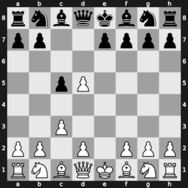 B22f - 2…d5 3.exd5 - Alapin [+0.18]