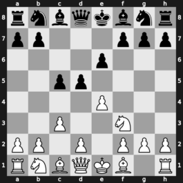 B22c - 2…e6 3.Nf3 d5 - Alapin [+0.16]