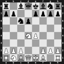 B32d - 3…cxd4 4.Nxd4 d6 - Open [+0.45]