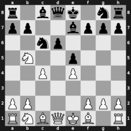B32t - 3…cxd4 4.Nxd4 e5 5.Nb5 d6 6.c4 Be7 - Loewenthal Kalashnikov [+0.47]