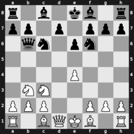 B33b - 5.Nc3 Qb6 6.Nb3 e6 - Open [+0.68]