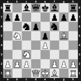 B33i - 5.Nc3 e5 6.Ndb5 d6 7.Bg5 - Pelikan