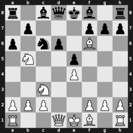 B33j - 5.Nc3 e5 6.Ndb5 d6 7.Bg5 a6 8.Bxf6 - Pelikan [+0.00]