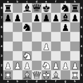 B34k - 5.Nc3 Bg7 6.Nde2 - Accelerated Fianchetto Modern [-0.37]