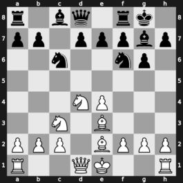 B34u - 5.Nc3 Bg7 6.Be3 Nf6 7.Be2 O-O - Accelerated Fianchetto Modern [-0.09]