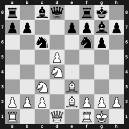 B34w - 5.Nc3 Bg7 6.Be3 Nf6 7.Be2 O-O 8.O-O d5 9.exd5 - Accelerated Fianchetto Modern [-0.26]