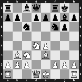B35i - 7…O-O 8.Bb3 [+0.40]