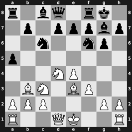 B35n - 7…O-O 8.Bb3 a5 9.f3 - Accelerated Fianchetto Modern [+0.09]