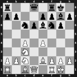 B37m - 6.Nc2 Nf6 7.Nc3 d6 8.Be2 O-O 9.O-O Be6 - Maroczy Bind [+0.46]