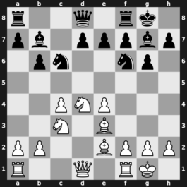 B38i - 6…Nf6 7.Nc3 O-O 8.Be2 b6 9.O-O Bb7 - Maroczy Bind [+0.61]