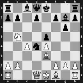 B39f - 8.Qxg4 Nxd4 9.Qd1 e5 10.Nb5 - Maroczy Bind Breyer [+0.41]