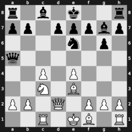 B39l - 8.Qxg4 Nxd4 9.Qd1 Ne6 10.Rc1 Qa5 11.Qd2 - Maroczy Bind Breyer [+0.45]