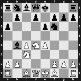 B41k - 5.c4 Nf6 6.Nc3 Bb4 - Kan [+0.35]