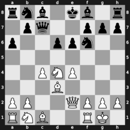 B42o - 5…Nf6 6.O-O Qc7 7.Qe2 d6 8.c4 - Kan [+0.67]