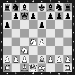 B43j - 5…Qc7 6.Be2 [+0.27]