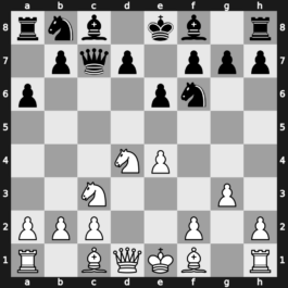 B43i - 5…Qc7 6.g3 Nf6 [+0.16]