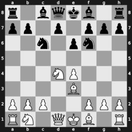 B44h - 5.Be3 Nf6 [-0.11]