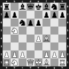 B44l - 5.Nb5 d6 6.Bf4 - Taimanov Szen [-0.28]