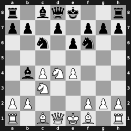 B44e - 5.c4 Nf6 6.Nc3 Bb4 - Taimanov