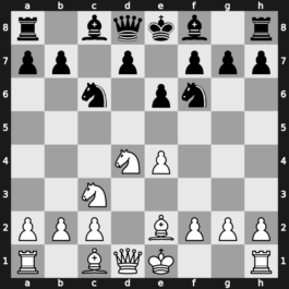 B45h - 5…Nf6 6.Be2 [+0.13]