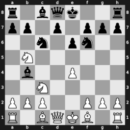 B45p - 5…Nf6 6.Ndb5 Bb4 - Taimanov Four Knights [+0.39]