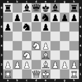 B46q - 6.Be2 Nge7 7.Be3 - Taimanov [+0.55]