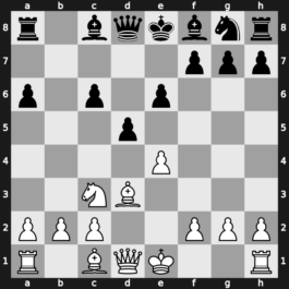 B46e - 6.Nxc6 bxc6 7.Bd3 d5 - Taimanov [+0.34]