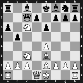 B49b - 7…b5 8.Nxc6 [+0.28]