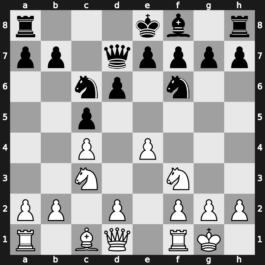 B52m - 4.Bxd7+ Qxd7 5.c4 Nc6 6.Nc3 Nf6 7.O-O - Sokolsky [+0.03]
